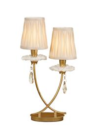 Sophie Gold Table Lamps Mantra Shaded Table Lamps